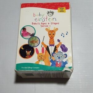 BABY EINSTEIN Babies Ages & Stages Series 1 0-3 Years